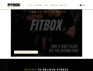 fitboxworkout.com screenshot