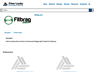 fitbrag.com screenshot