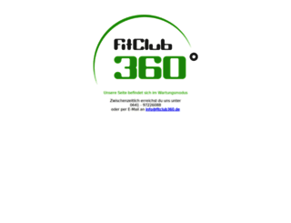 fitclub360.de screenshot