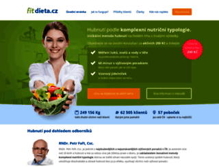fitdieta.cz screenshot
