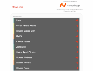 fitfave.com screenshot