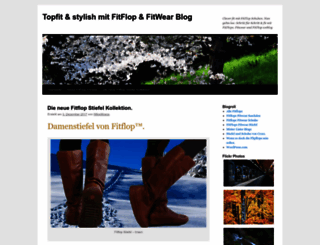 fitflopfitness.wordpress.com screenshot