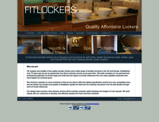 fitlockers.co.uk screenshot