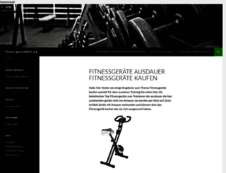 fitness-gesundheit.org screenshot