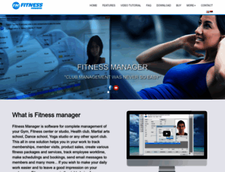 fitness-manager.net screenshot