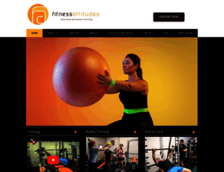 fitnessattitudes.com.au screenshot