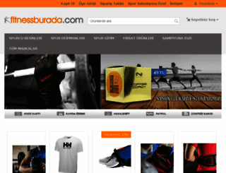 fitnessburada.com screenshot