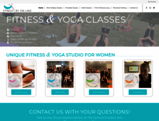 fitnessbythelake.com screenshot