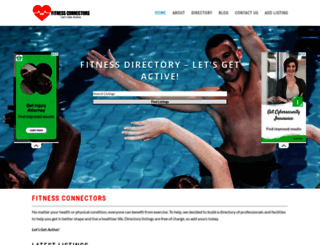 fitnessconnectors.com screenshot
