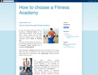 fitnesscourse.blogspot.com screenshot