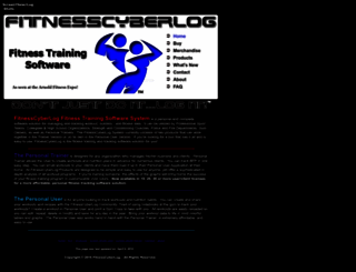 fitnesscyberlog.com screenshot