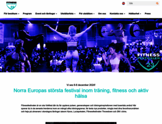 fitnessfestivalen.se screenshot
