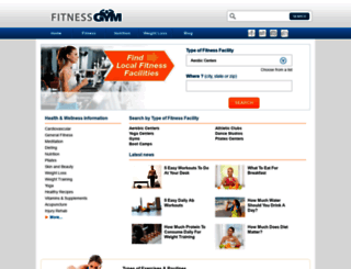 fitnessgym.com screenshot