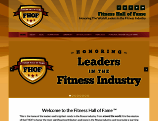 fitnesshalloffame.com screenshot
