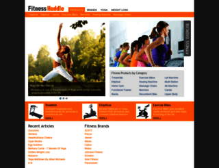 fitnesshuddle.com screenshot