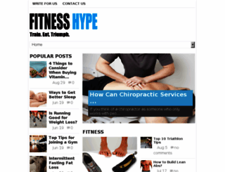 fitnesshype.com screenshot