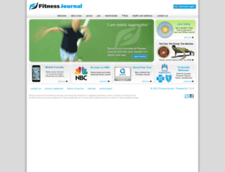fitnessjournal.org screenshot