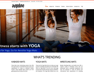 fitnessmatsindia.com screenshot