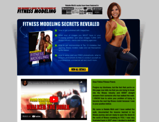 fitnessmodelinsiderguide.com screenshot