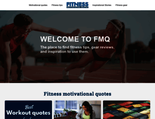 fitnessmotivationalquotes.com screenshot