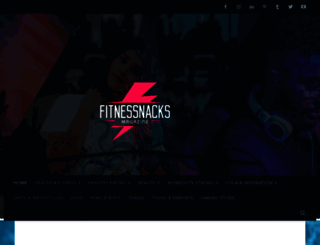 fitnessnacks.com screenshot