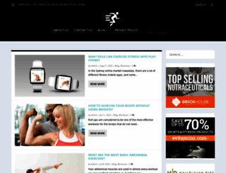 fitnessnomadpro.com screenshot