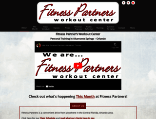 fitnesspartnersworkout.com screenshot