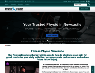 fitnessphysio.com screenshot