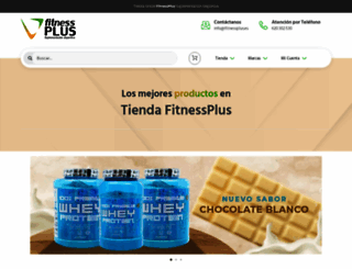 fitnessplus.es screenshot