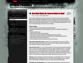 fitnesspossible.wordpress.com screenshot