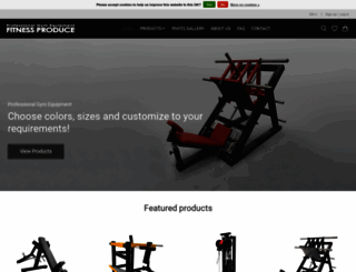 fitnessproduce.nl screenshot