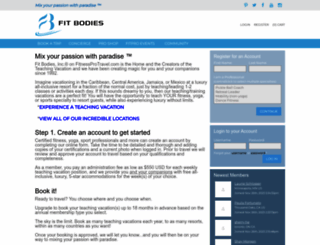 fitnessprotravel.com screenshot