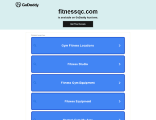 fitnessqc.com screenshot