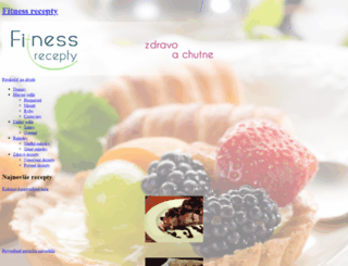 fitnessrecepty.sk screenshot