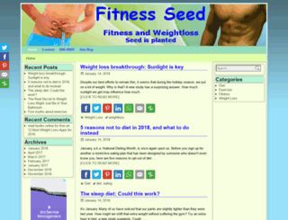 fitnessseed.com screenshot