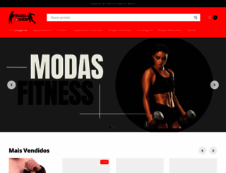 fitnessshop.com.br screenshot