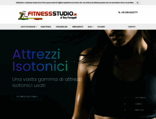 fitnessstudio.it screenshot