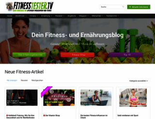 fitnesstester.tv screenshot