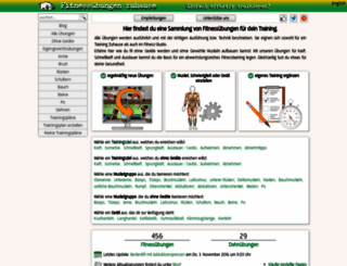 fitnessuebungen-zuhause.de screenshot