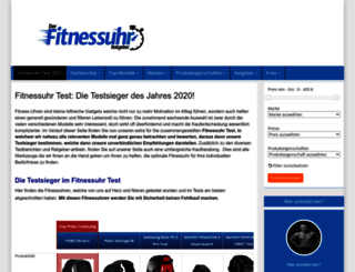 fitnessuhr-tester.de screenshot