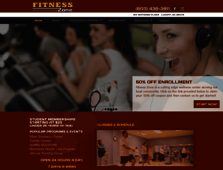 fitnesszonelugoff.com screenshot