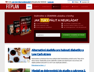 fitplan.cz screenshot
