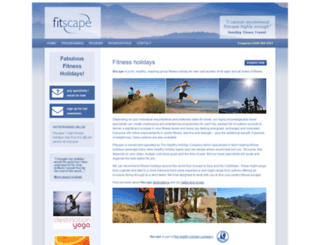 fitscape.co.uk screenshot