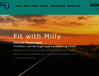 fitwithmilly.com screenshot