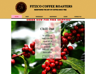 fitzcocoffee.com screenshot