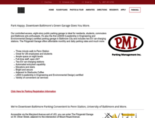 fitzparking.com screenshot
