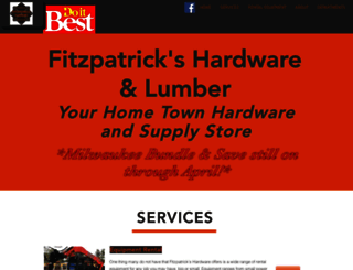 fitzpatrickhardware.com screenshot