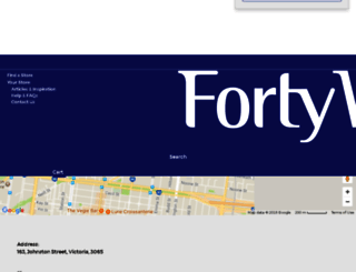 fitzroy.fortywinks.com.au screenshot