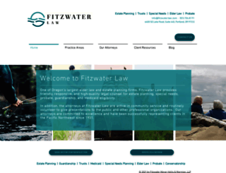 fitzwaterlaw.com screenshot
