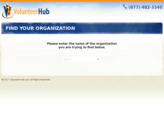 fiu.volunteerhub.com screenshot